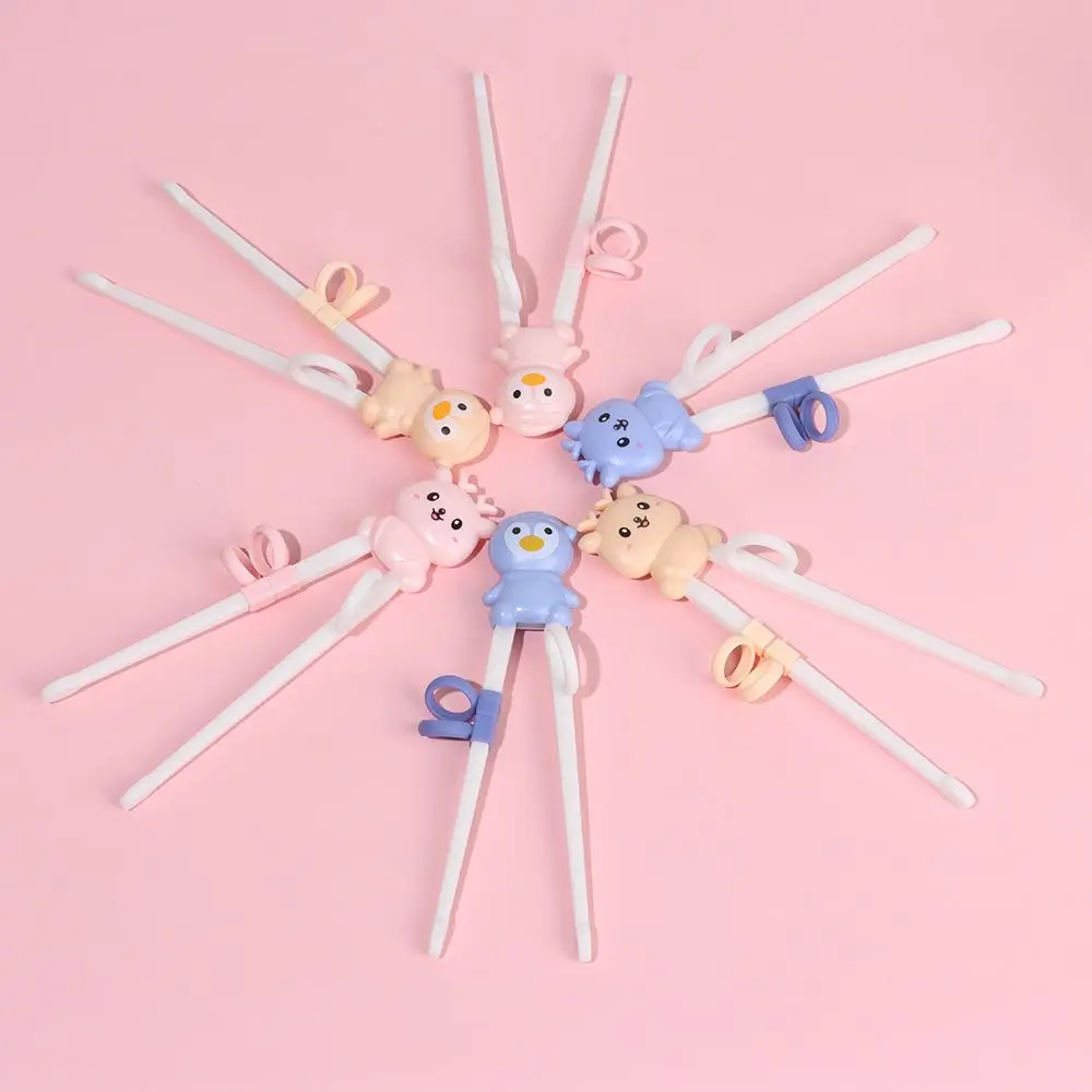 Cute Kids Toughness Baby Training Eating Helper Learning Chopsticks Beginner Chopsticks