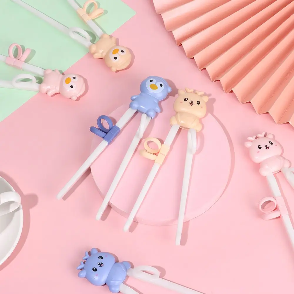 Cute Kids Toughness Baby Training Eating Helper Learning Chopsticks Beginner Chopsticks