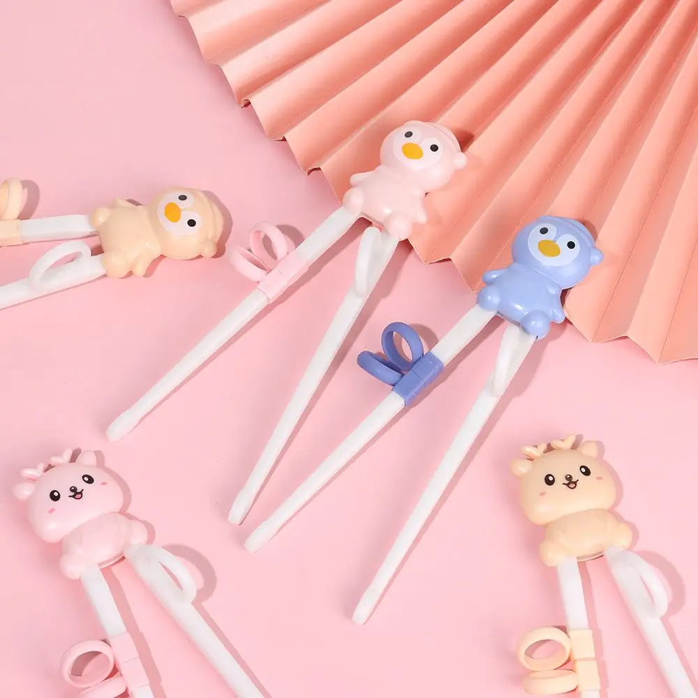 Cute Kids Toughness Baby Training Eating Helper Learning Chopsticks Beginner Chopsticks