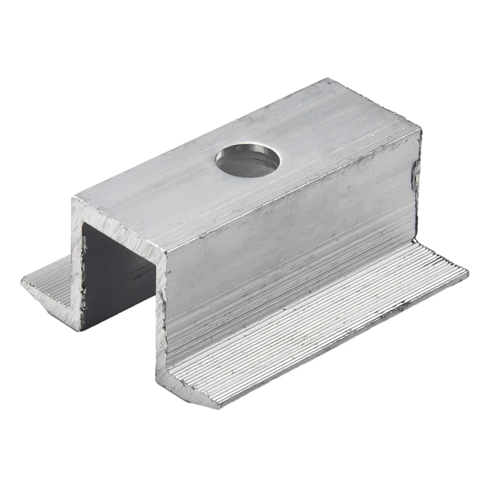 10Pcs/set Solar Middle Clamp PV Fit For Aluminum Alloy Solar Panel Frame Height 25-50mm For Most Frame Modules Accessories