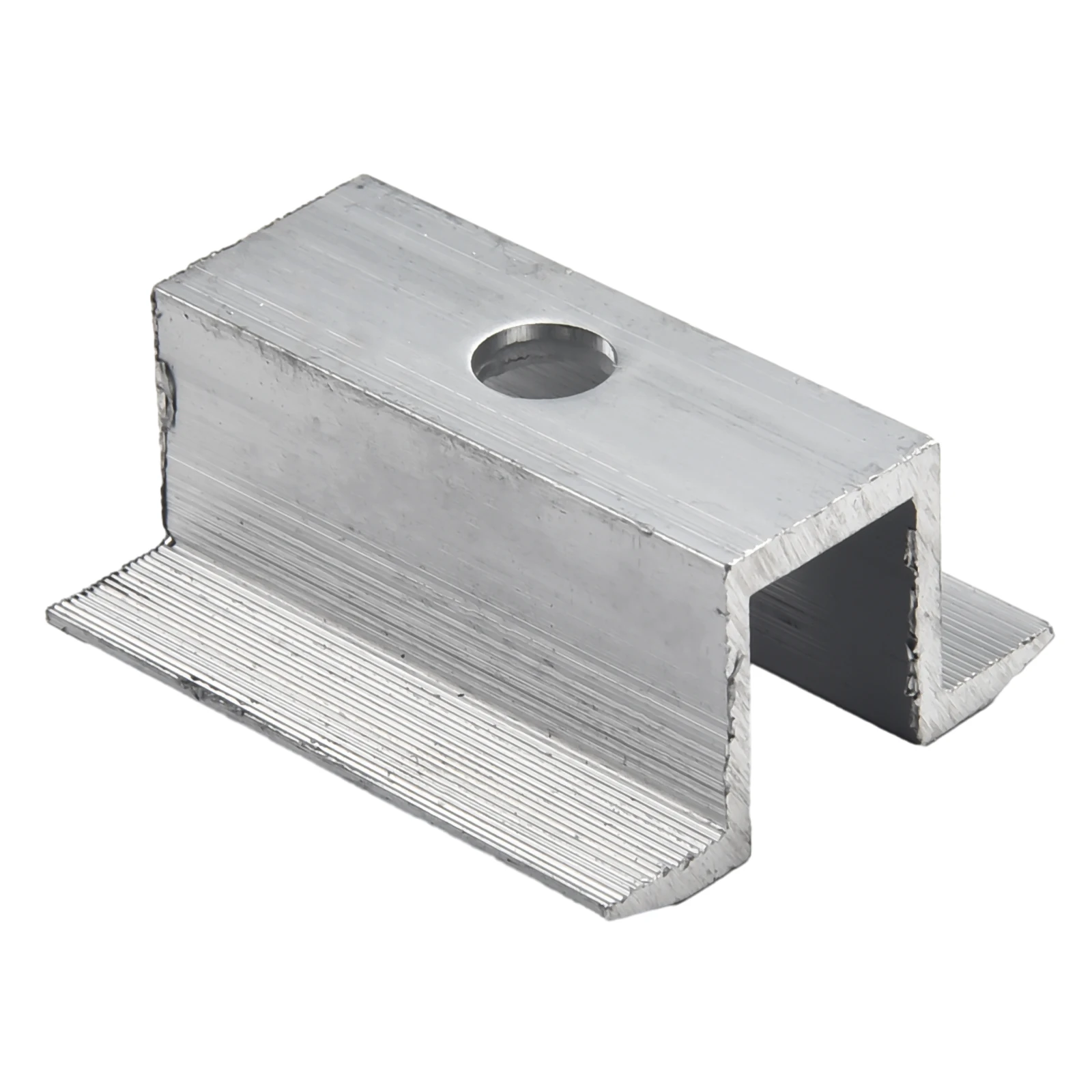 10Pcs/set Solar Middle Clamp PV Fit For Aluminum Alloy Solar Panel Frame Height 25-50mm For Most Frame Modules Accessories