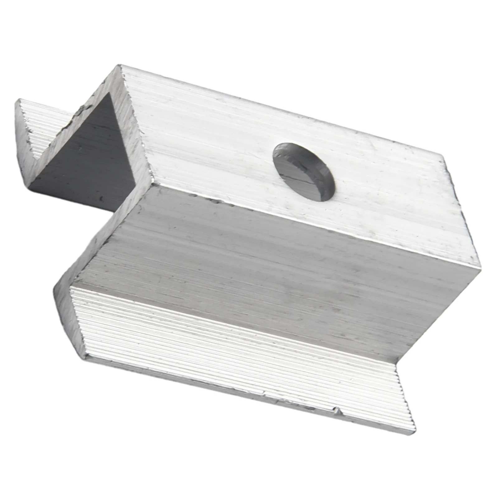 10Pcs/set Solar Middle Clamp PV Fit For Aluminum Alloy Solar Panel Frame Height 25-50mm For Most Frame Modules Accessories