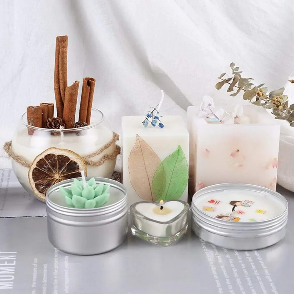 500g/200g Pure Soy Wax Paraffin Material Pre-Soy Wax-Core Pigments natural soy wax blocks for homemade candles high quality