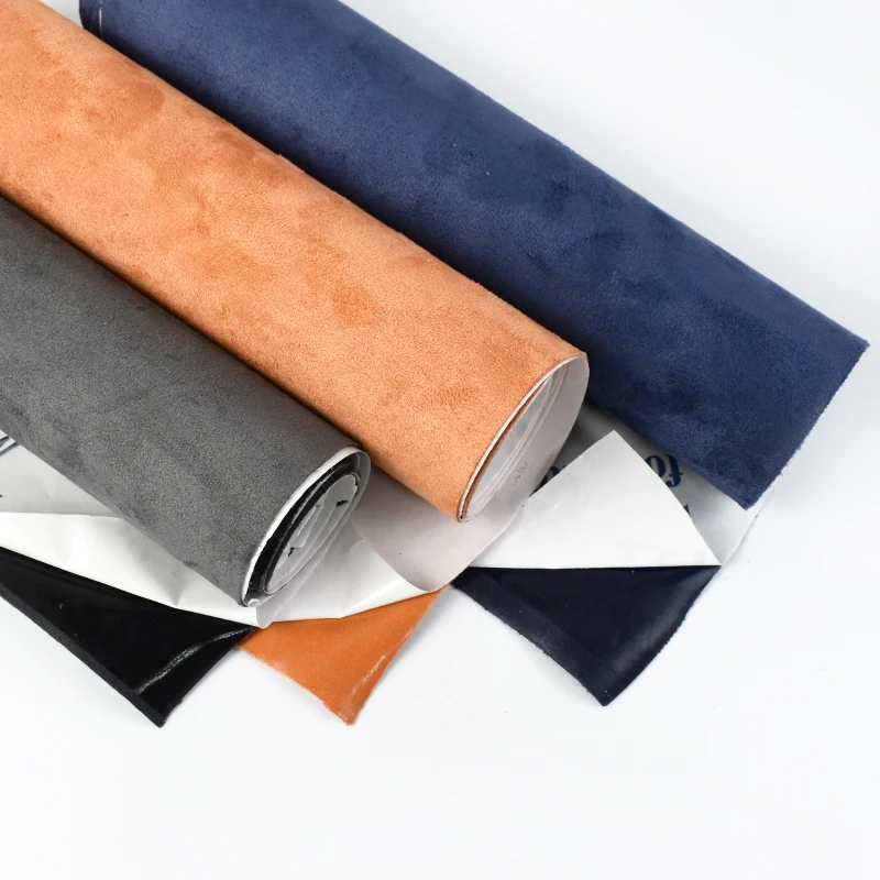 Meetee 20*30/70cm Suede Self-adhesive Fabric Stretch Cloth for Car Interior Repair Patch Adhesive Velvet Fabrics DIY Accessories