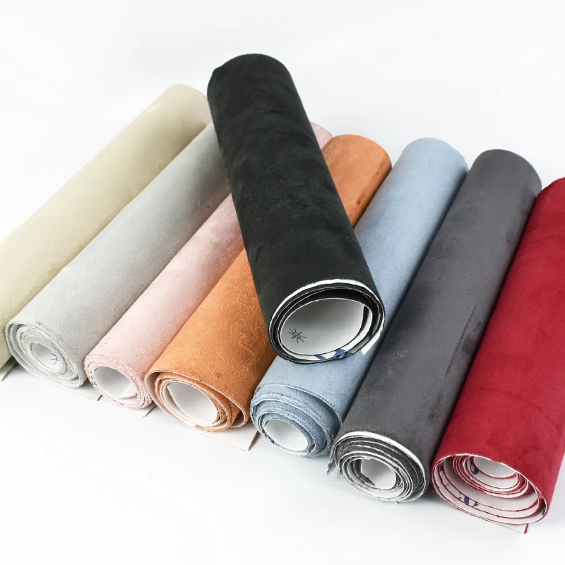 Meetee 20*30/70cm Suede Self-adhesive Fabric Stretch Cloth for Car Interior Repair Patch Adhesive Velvet Fabrics DIY Accessories