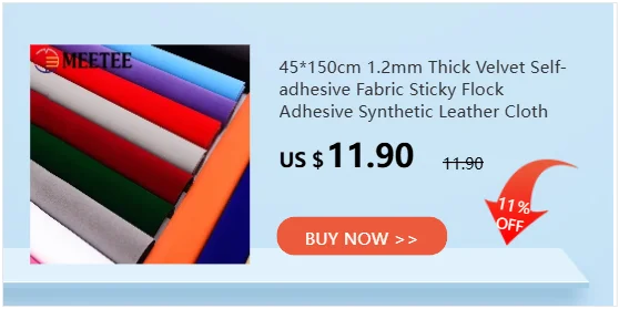 Meetee 20*30/70cm Suede Self-adhesive Fabric Stretch Cloth for Car Interior Repair Patch Adhesive Velvet Fabrics DIY Accessories