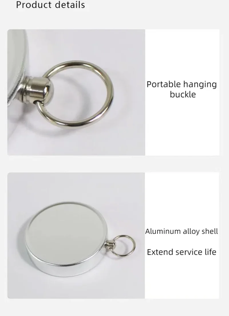 G44 Compass Keychain Pendant Aluminum Alloy Metal Material Portable Gift Mini Pocket Outdoor Adventure Travel Compass