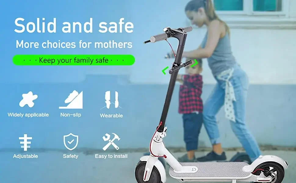 For Xiaomi M365 Ninebot ES4 Scooter Children Safe Handrail Electric Scooter Non-SliP Child Handle Kid Grip Bar Adjustable Holder