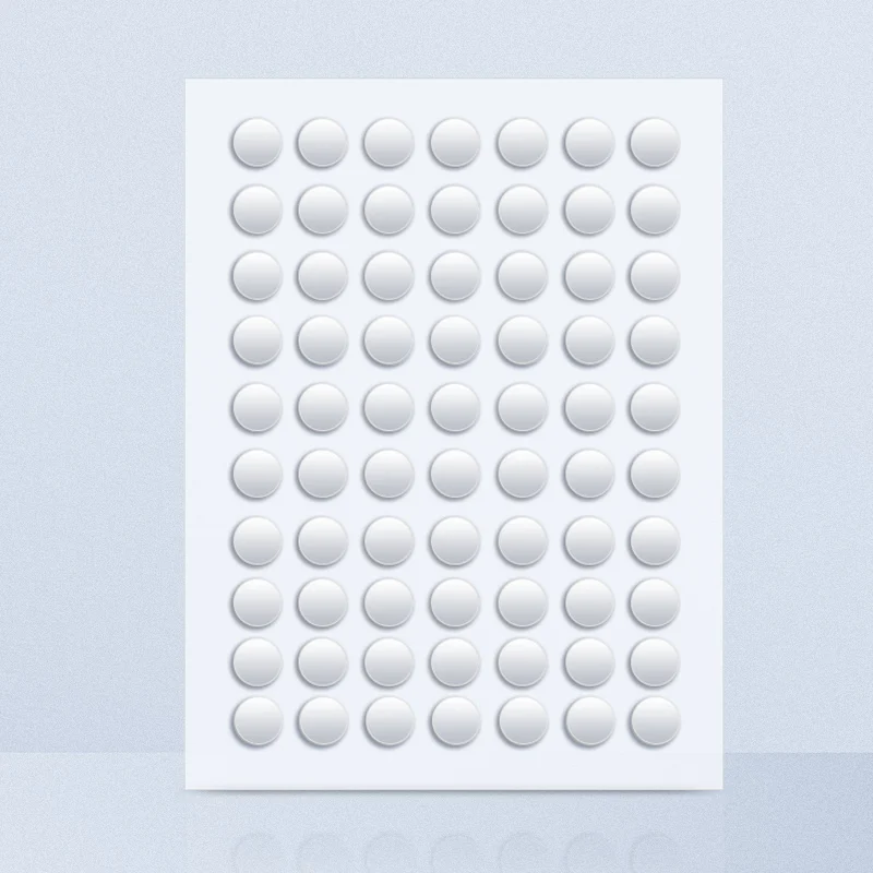 Double Sided Sticky Dots Removable Round Putty Clear Double Sided Tape for Crafts No Trace Sticky Tack Water-Repellent Adhesive