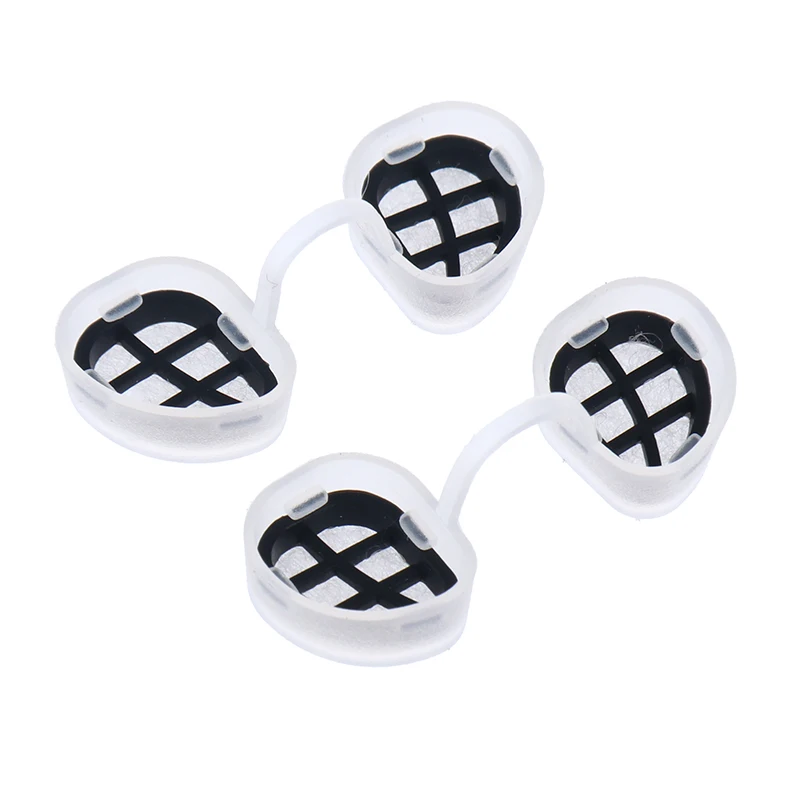 2Pair M/L Comfortable Nose Invisible Nasal Filters Anti Air Pollution Pollen  Allergy Mask Nose Dust Filter