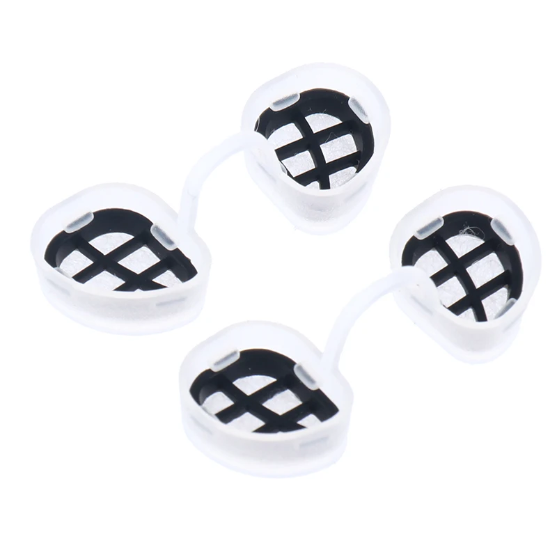 2Pair M/L Comfortable Nose Invisible Nasal Filters Anti Air Pollution Pollen  Allergy Mask Nose Dust Filter