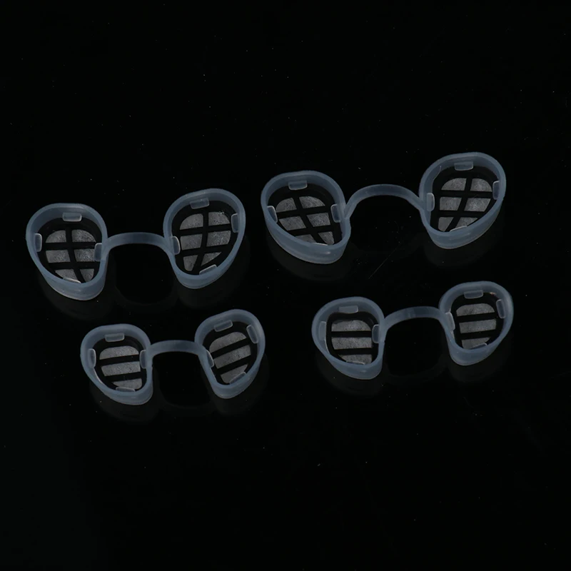 2Pair M/L Comfortable Nose Invisible Nasal Filters Anti Air Pollution Pollen  Allergy Mask Nose Dust Filter