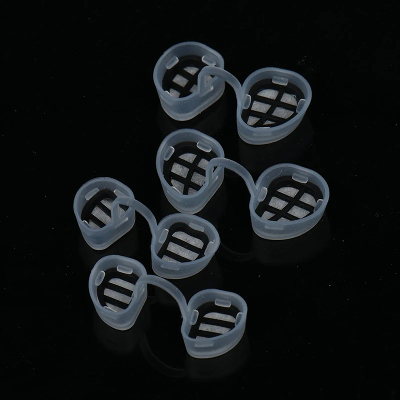 2Pair M/L Comfortable Nose Invisible Nasal Filters Anti Air Pollution Pollen  Allergy Mask Nose Dust Filter