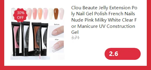 Clou Beaute 56 Colors Gel Nail Polish Pastal Pink Green Lavender UV Nail Gel Soak Off UV Varnish Macaron Gel Paint 15ml Nail Art