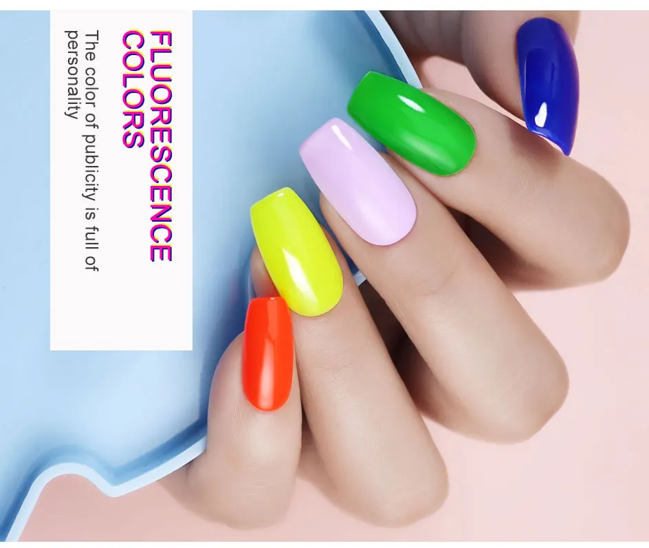 Clou Beaute 56 Colors Gel Nail Polish Pastal Pink Green Lavender UV Nail Gel Soak Off UV Varnish Macaron Gel Paint 15ml Nail Art