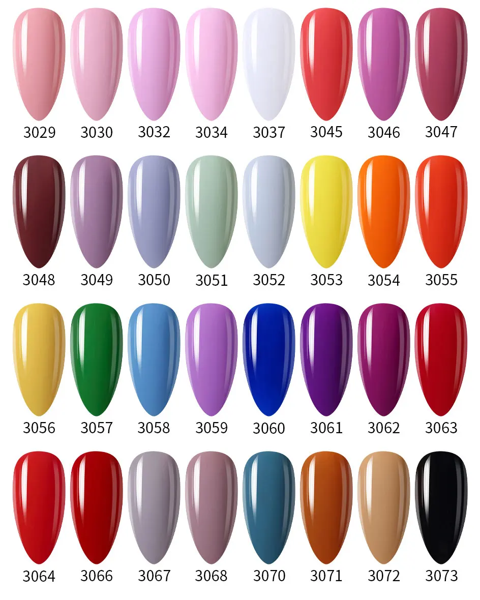 Clou Beaute 56 Colors Gel Nail Polish Pastal Pink Green Lavender UV Nail Gel Soak Off UV Varnish Macaron Gel Paint 15ml Nail Art