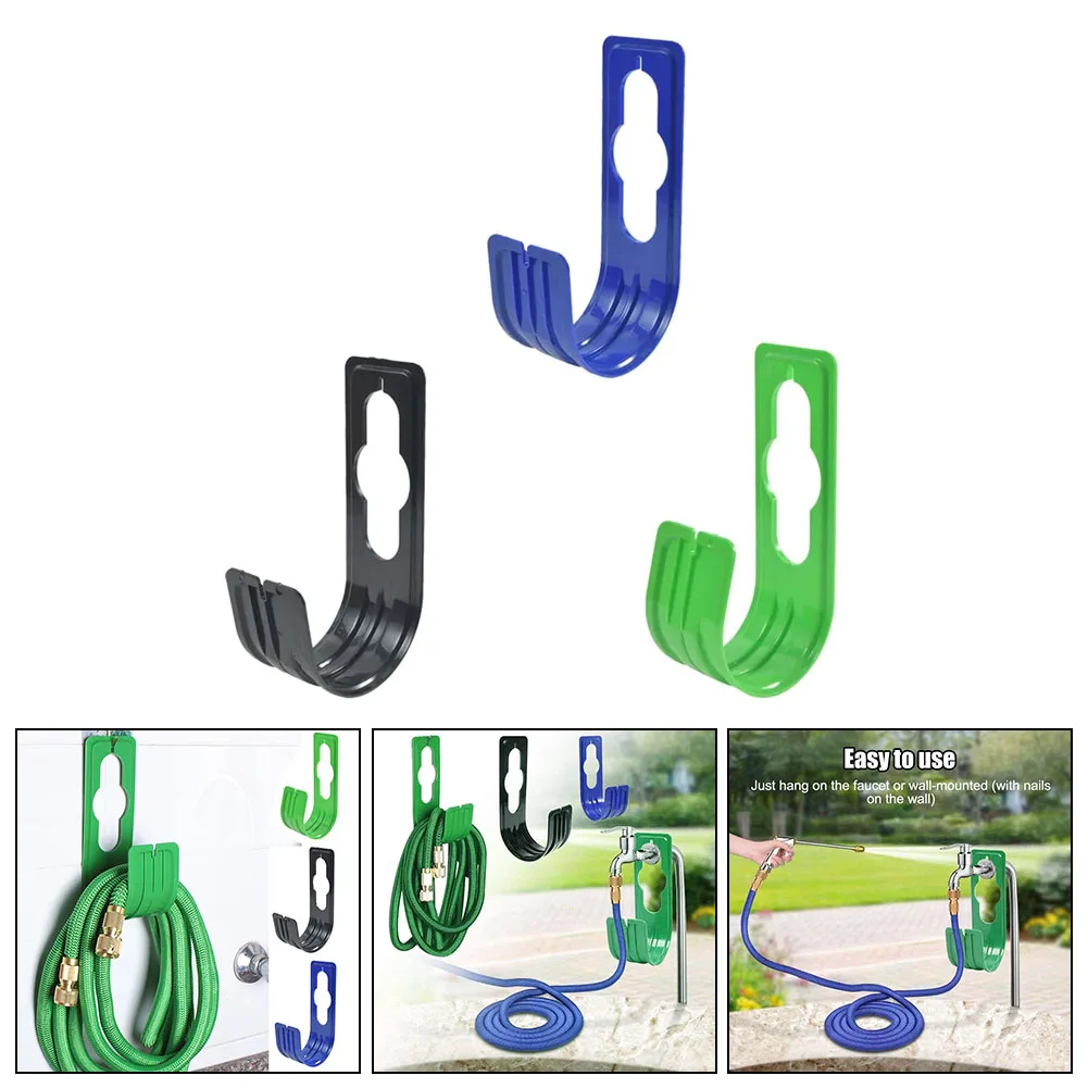 1PCS Garden Hose Holder Wall Mount Tap Watering Hose Agriculture Water Pipe Reel Rack Anti-Abrasion Garden Waterpipe Hooks