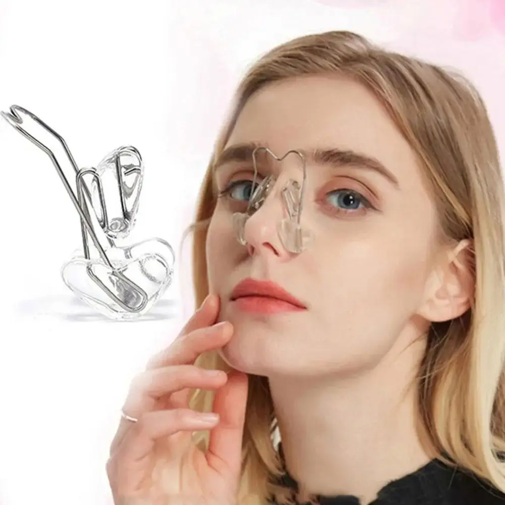 Nose Shaping Roller Nose Shaper Lifter Clip, Smooth Edge Tightening Nose Clip, Portable Nose Shaper Massager Skin Scraping Tool