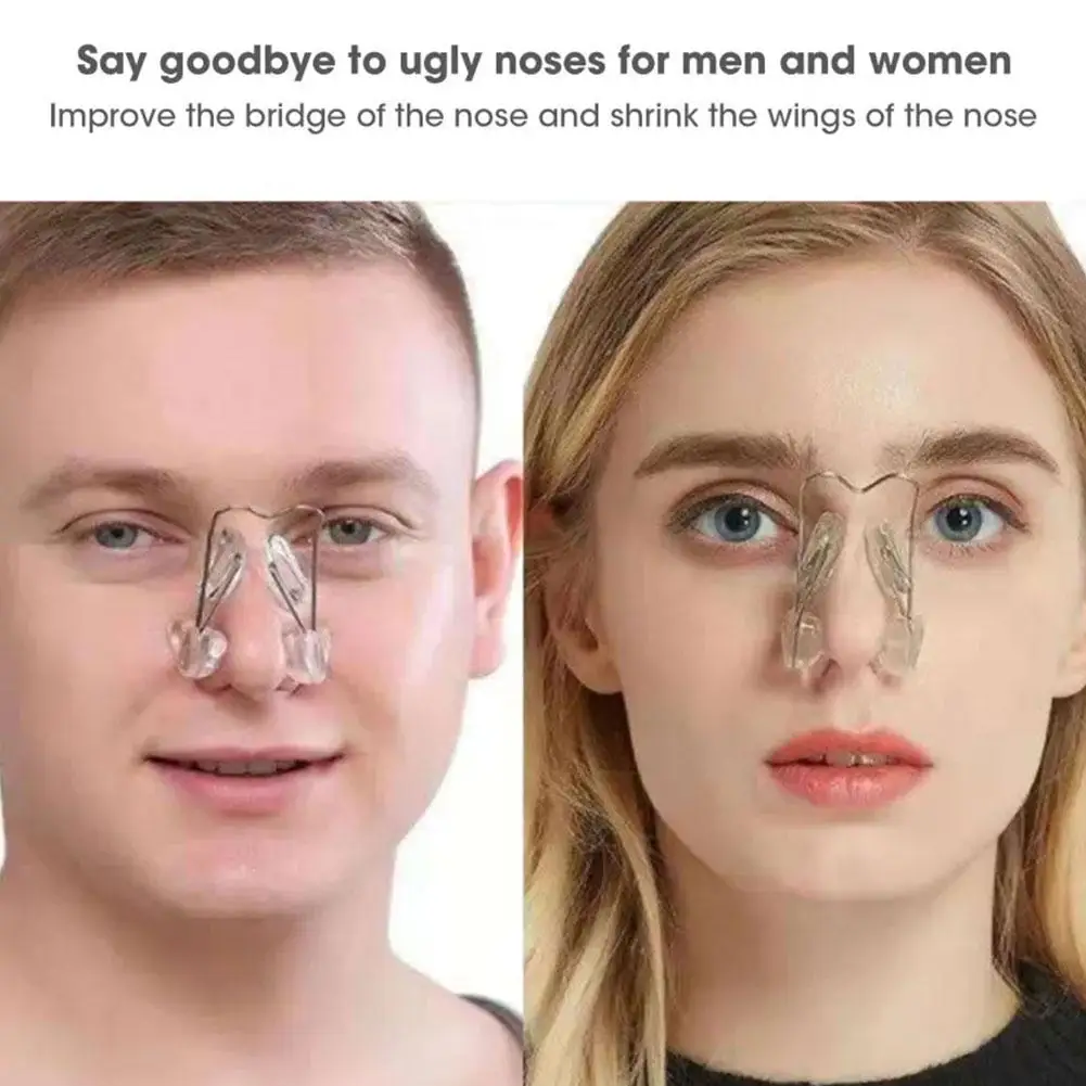 Nose Shaping Roller Nose Shaper Lifter Clip, Smooth Edge Tightening Nose Clip, Portable Nose Shaper Massager Skin Scraping Tool