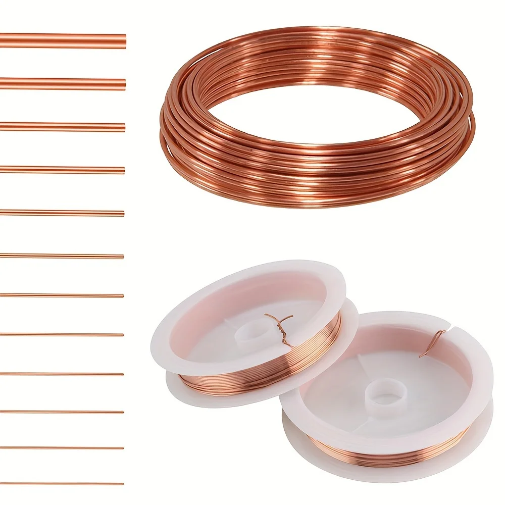 Pure Coppers Enameled Wire 0.6-1.2mm Cable Coppers Wire Enameled Wire Enameled Coppers Wire Coil Coppers Wire 10 Meters