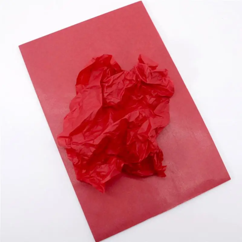 100Sheets/Pack A4/A5 Liner Tissue Paper For Clothing Shirt Shoes DIY Handmade Translucent Wine Wrapping Papers Gift Packaging