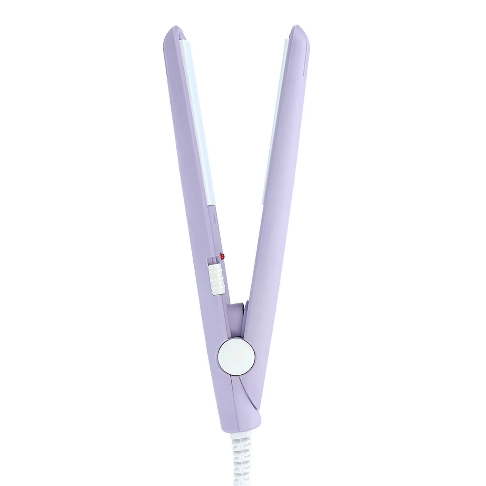 4Colors 2 in 1 Mini Hair Straightener Ceramic Plate Beauty Flat Iron Heating Curler Hair Straightener Mini Flat Iron