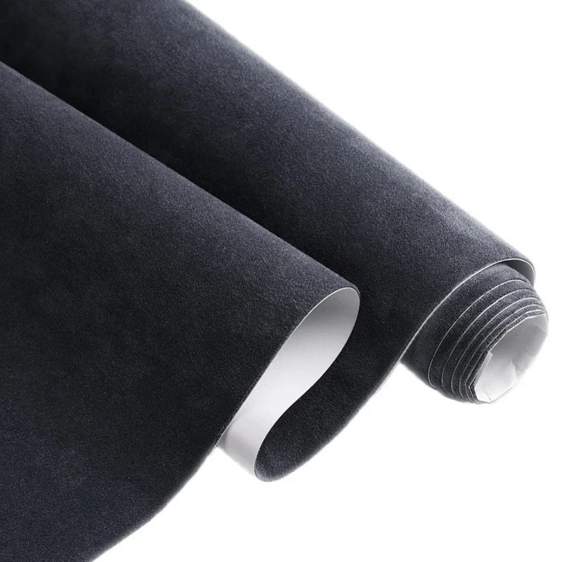 20x30cm 50x150cm Suede Fabric Self-adhesive Adhesive Cloth for Car Interior Modification Door Panel Workbench DIY Supply