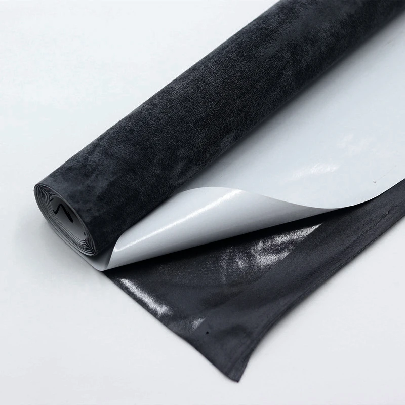 20x30cm 50x150cm Suede Fabric Self-adhesive Adhesive Cloth for Car Interior Modification Door Panel Workbench DIY Supply