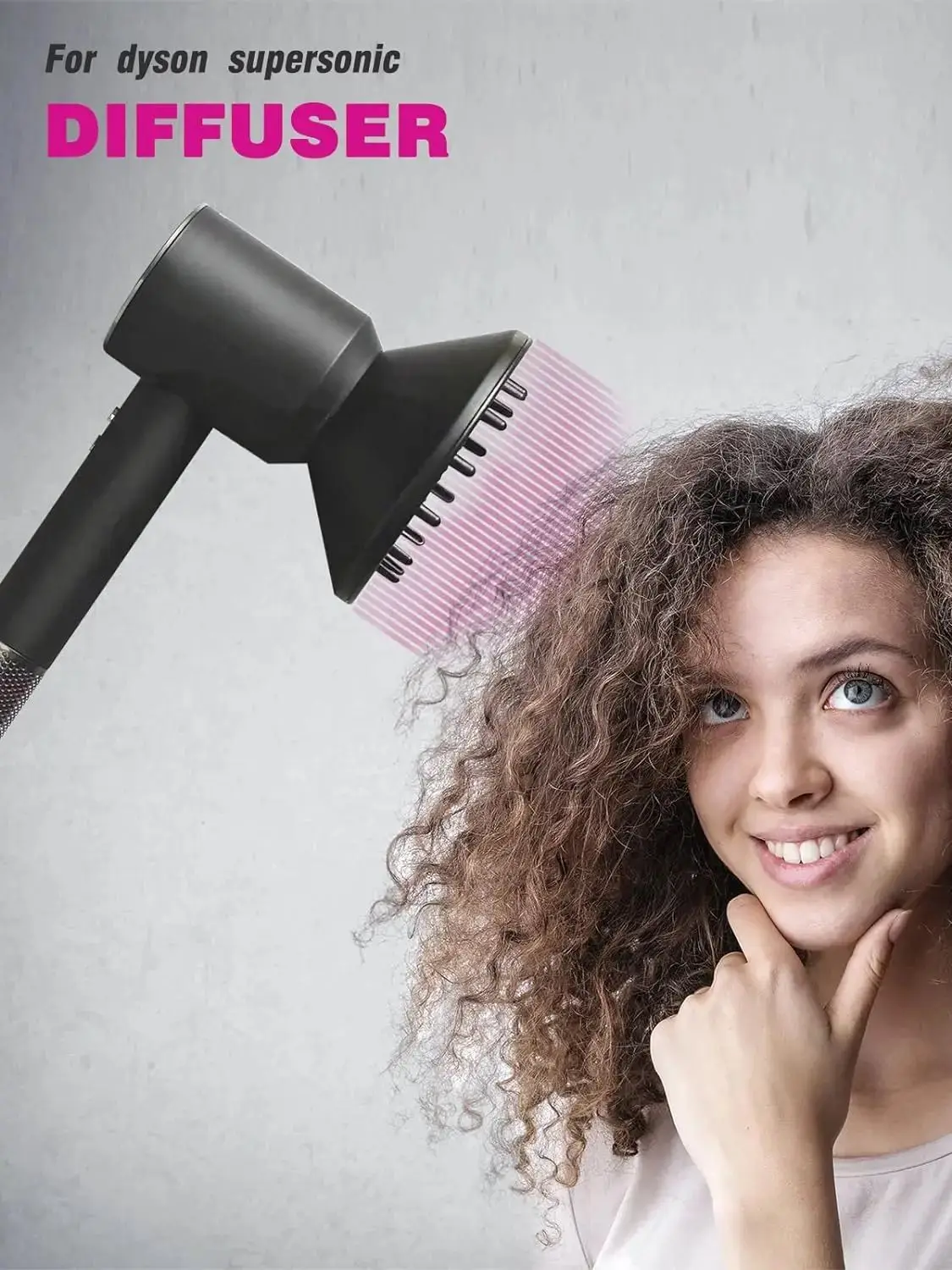 Suitable For Hair Dryers Diffuser for Supersonic Hairdryer Replacement IL/RT6-14354-HD01 Universal Stereotype Hair He