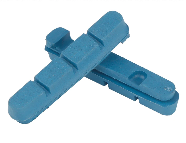 Deemount Carbon Rim Brake Pads Cork Compound Road Bike Caliper Braking Inserts for Carbon Wheel Low Rim Wear All Weather Use