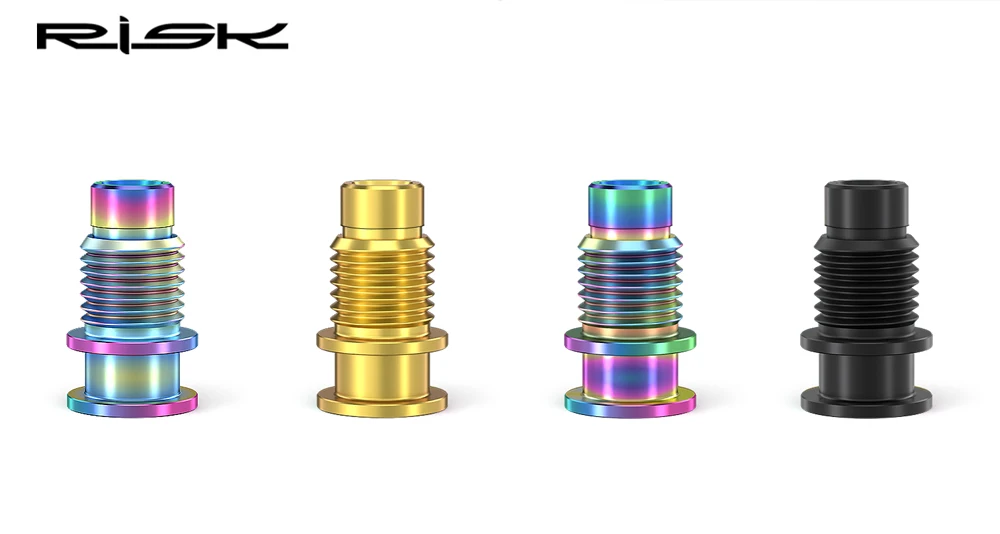 1 piece RISK Road Bike UT R8000 Rear Derailleur Rotation Shaft Bolt Titanium Alloy Bicycle Shift Fixing Axle Screw M10x20.5mm