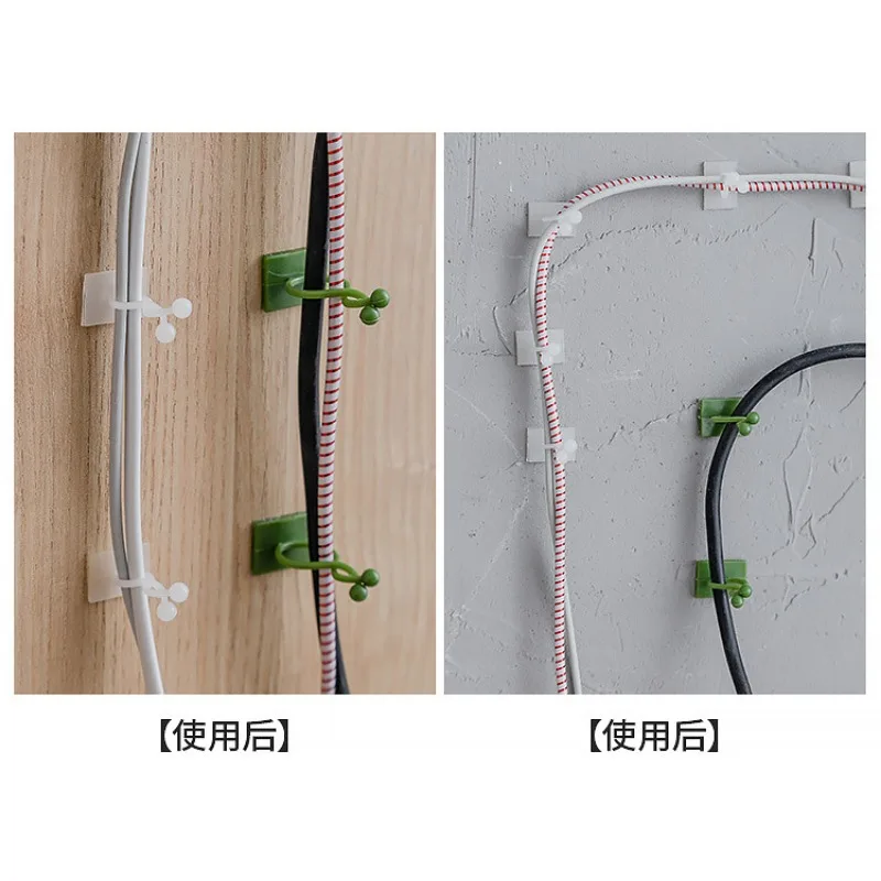 10pcs/set Plant and Green Plant Fixer, Green Basket Vine Climbing, Wall Hanging Style Household Universal Hook Plant Trellis