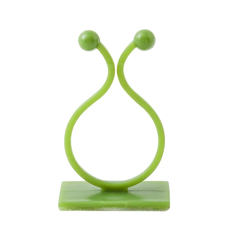 10pcs/set Plant and Green Plant Fixer, Green Basket Vine Climbing, Wall Hanging Style Household Universal Hook Plant Trellis
