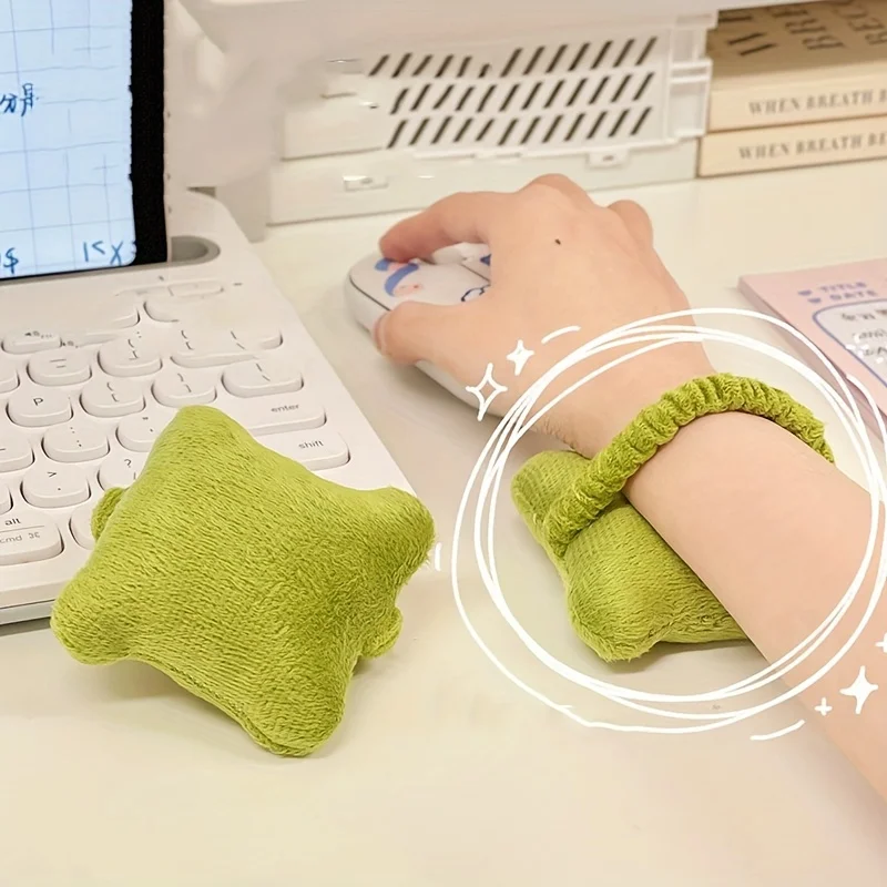Multi-purpose Wrist Pad Mouse Wrist Guards Hair Band Mouse Wrist Soft Freely Moveable Wrist Hand Pillow For Office Worker Gamer