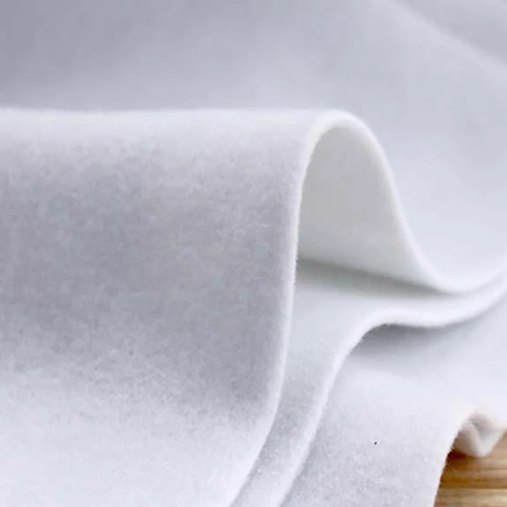 50*100cm Fusible Interfacing Iron-On Non-Woven Interfacing for Sewing Cover Stitches on The Back of Projects Fused Beautifully