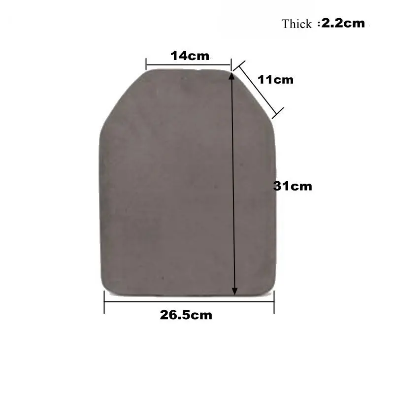 Tactical Vest EVA Foam Plate Thick 2cm Airsoft Paintball Game Body Carrier Vests Plate Armor Plates 2PCS