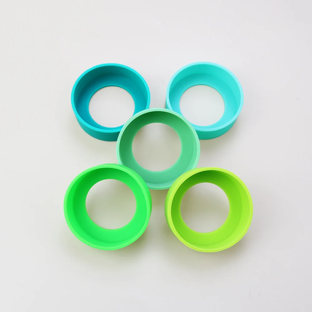 Silicone World 5.5CM Silicone Cup Bottom Cover 55MM Coaster Sleeve Sheath Wear-resistant Anti-fall Bottom Cover Cup Bottom Ring