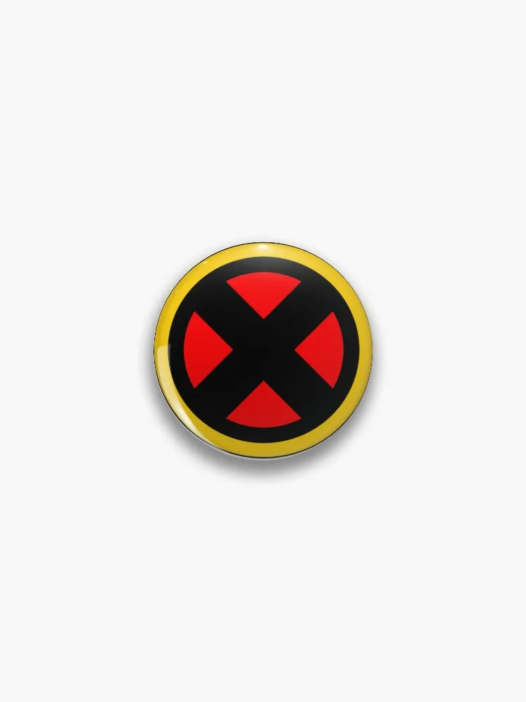 Xmen Logo Pin Buttons Brooches Jewelry Accessory Customize Brooch Fashion Lapel Badges