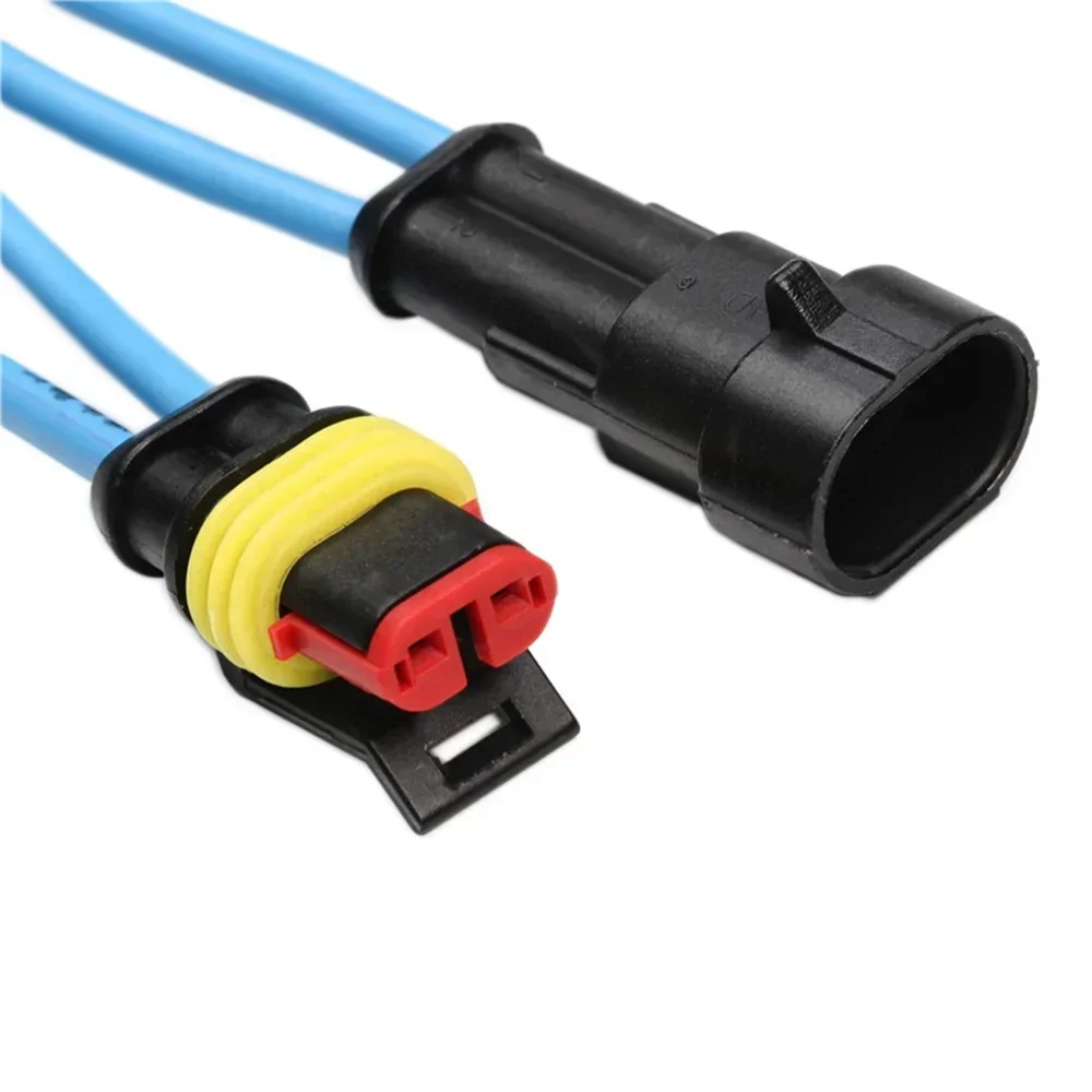 Waterproof Connectors Kit Automotive Wire Quick Connector Electrical In Car Wiring Auto Seal Socket 1 2 3 4 5 6 Pin Plug Kit Way