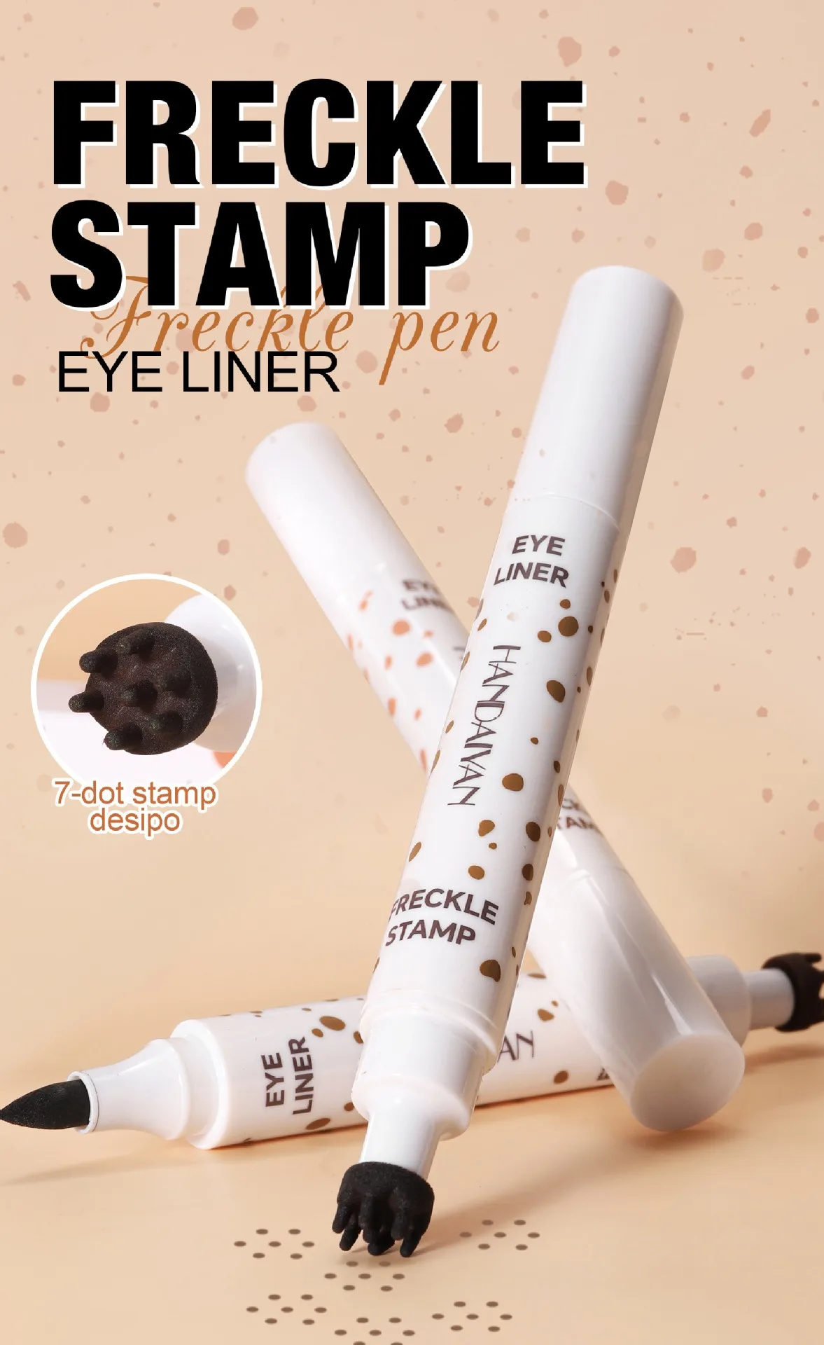 1PC Face Fake Freckles Pen Natural Waterproof Lifelike Fake Freckles Pen for Long Lasting Look Dot Spot Pen Makep Tool Cosmetic