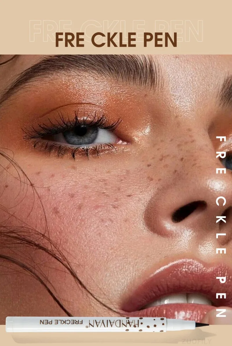 1PC Face Fake Freckles Pen Natural Waterproof Lifelike Fake Freckles Pen for Long Lasting Look Dot Spot Pen Makep Tool Cosmetic