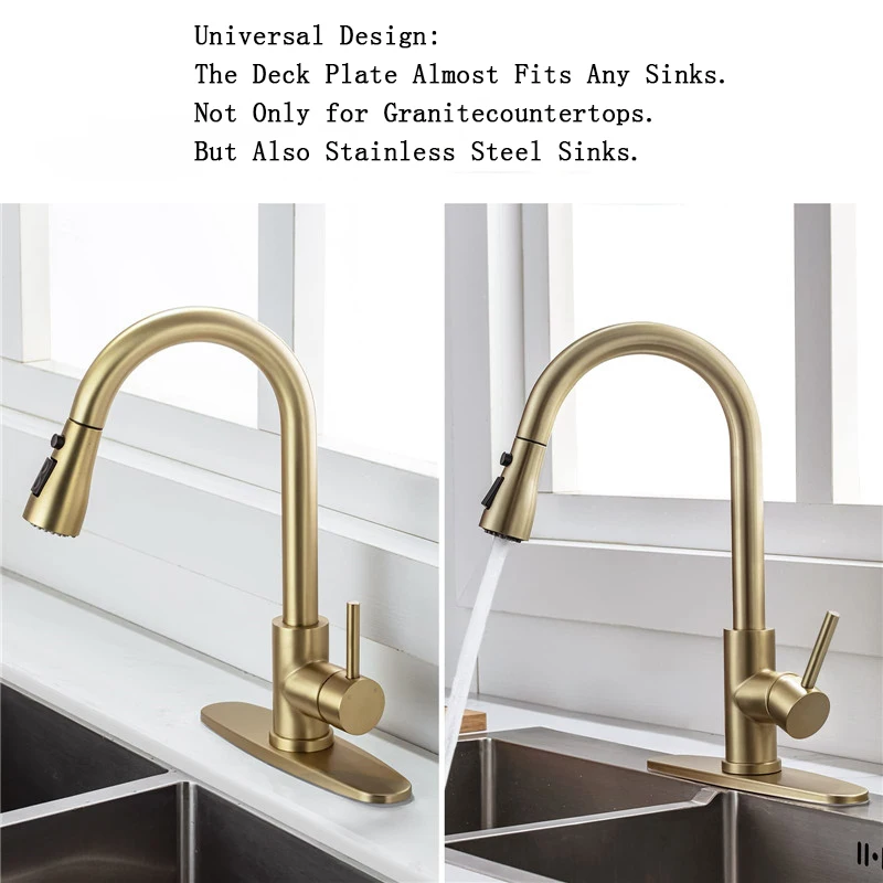 Faucet Plate Hole Square/Oval Tap Cover Deck Plate Stainless Steel Bathroom Kitchen Sink For Most Single Hole Faucet