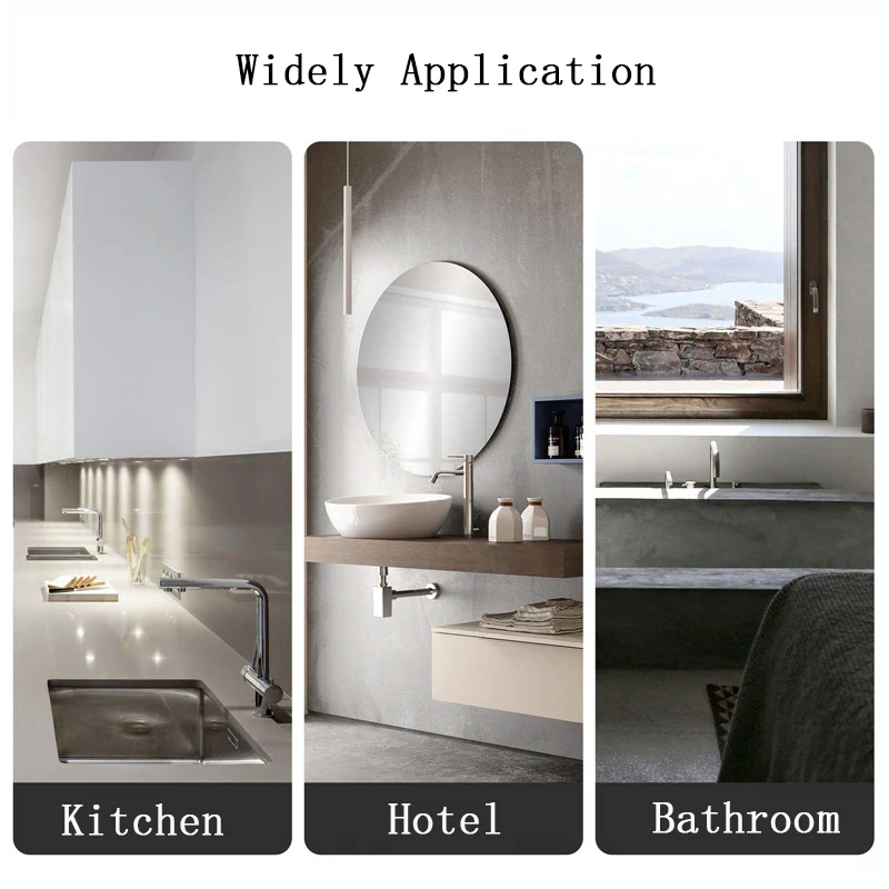 Faucet Plate Hole Square/Oval Tap Cover Deck Plate Stainless Steel Bathroom Kitchen Sink For Most Single Hole Faucet