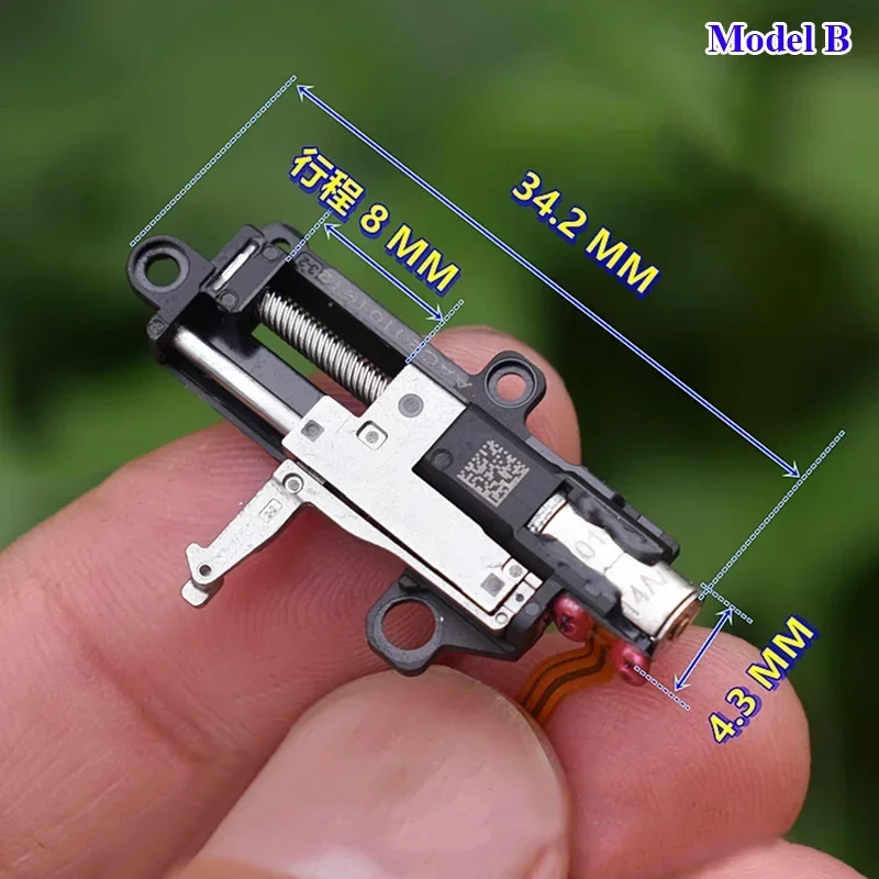Mini Tiny 5mm/4.3mm Precision Planetary Gear Stepper Motor Micro 2-Phase 4-Wire Stepping Motor Linear Metal Screw Slider Camera