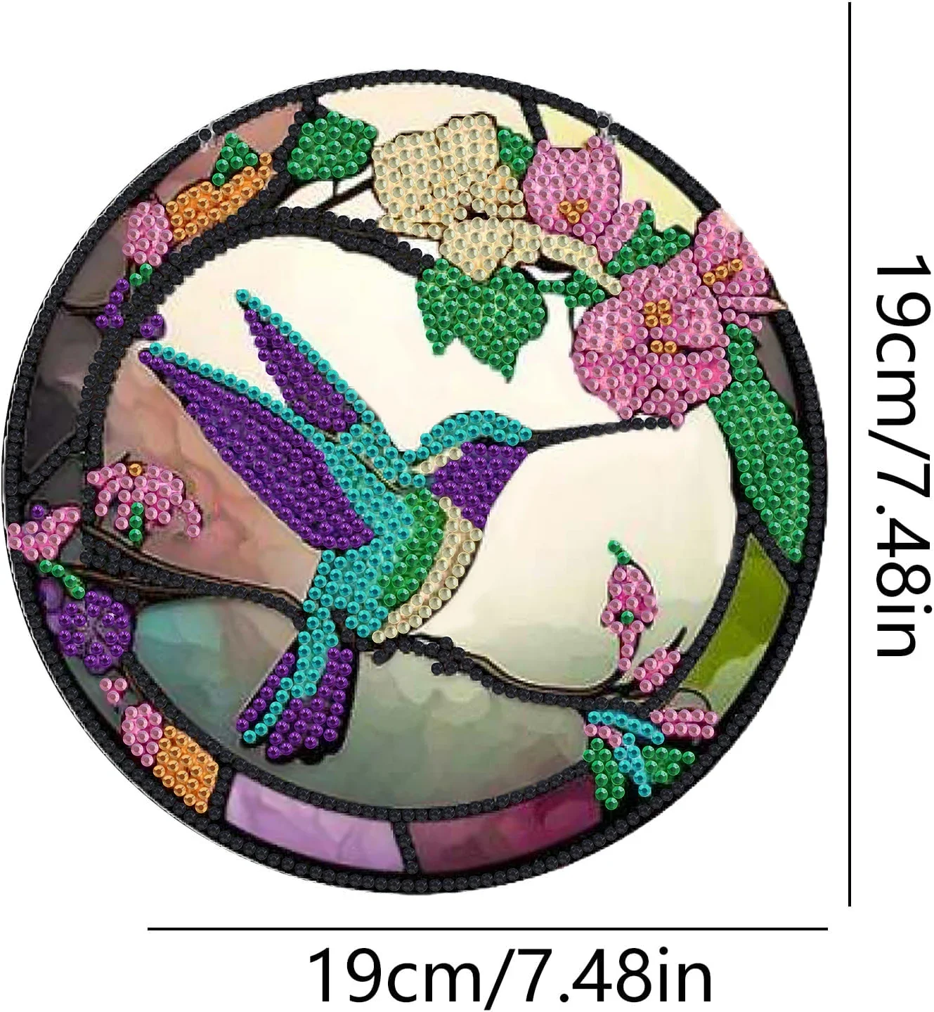 1pc/Set DIY Butterfly Diamond Painting Door Hanging Diamond Art Painting Kits Welcome