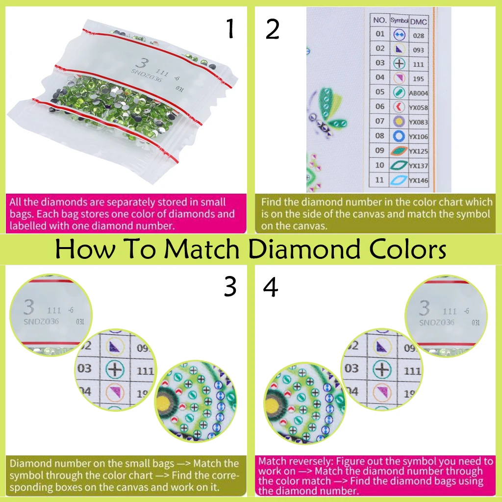 1pc/Set DIY Butterfly Diamond Painting Door Hanging Diamond Art Painting Kits Welcome