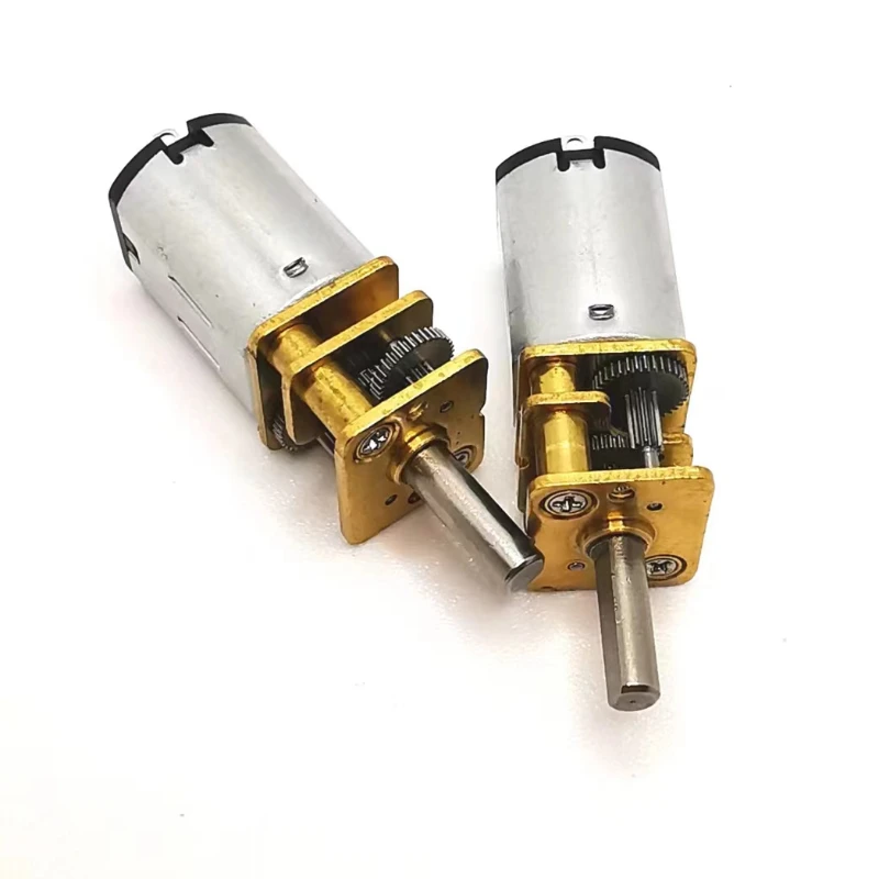 DC 3V/6V/12V N20 Mini Micro Metal Gear Motor with Gearwheel DC Motors 15/30/50/60/100/200/300/500/1000RPM