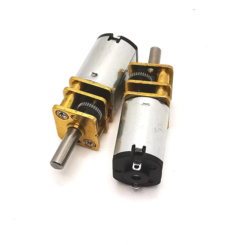 DC 3V/6V/12V N20 Mini Micro Metal Gear Motor with Gearwheel DC Motors 15/30/50/60/100/200/300/500/1000RPM