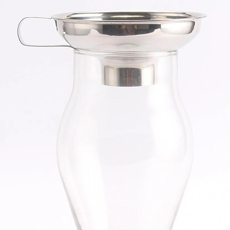Stainless Steel Wide Mouth Funnel Canning Funnel Cup Jam Salad Dressing Hopper Filter For Jar Canned Filteroil Wine Water Spices