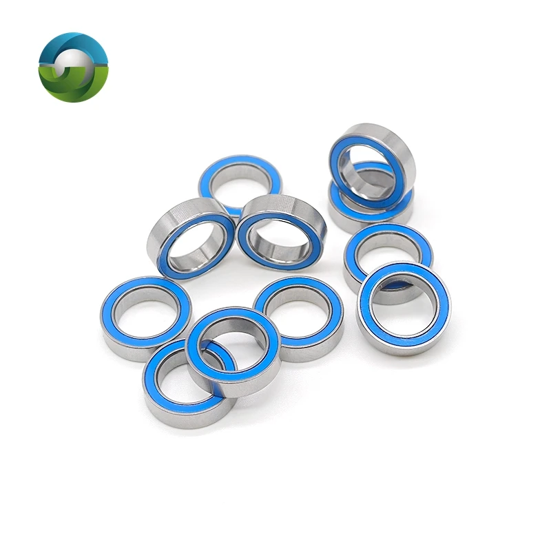 10/20Pcs MR128RS 8x12x3.5mm Blue Rubber Sealed Miniature Ball Bearings 5x10x4 5x11x4 8x16x5 10x15x4 12x18x4mm RC Car Bearing Kit